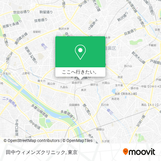 田中ウィメンズクリニック地図