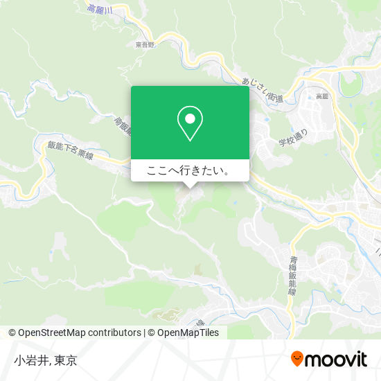 小岩井地図