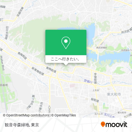 観音寺森緑地地図