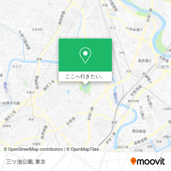 三ツ池公園地図