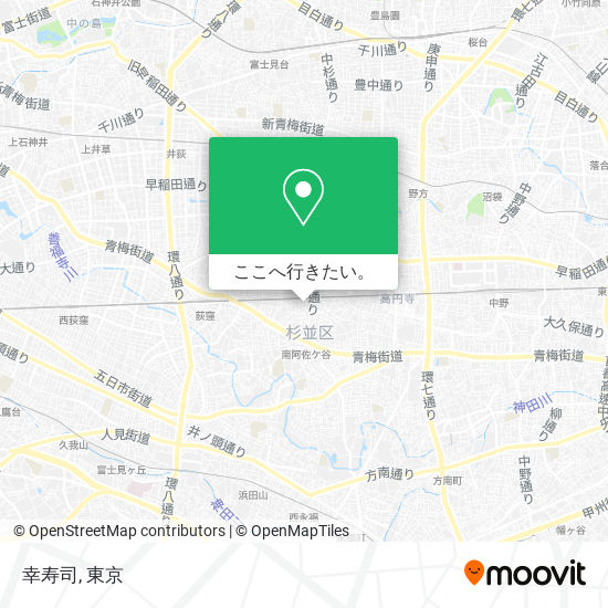 幸寿司地図