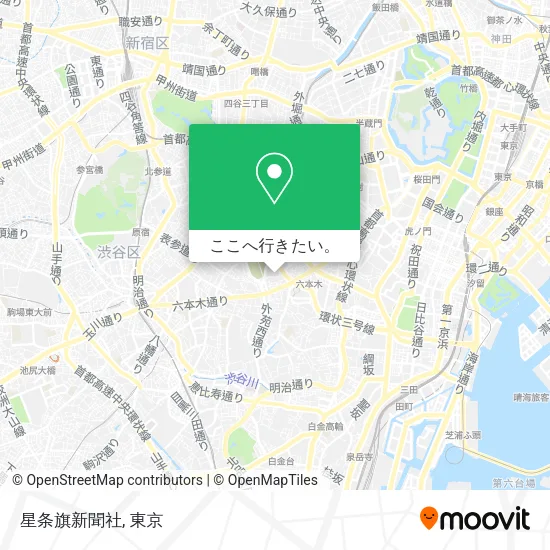 星条旗新聞社地図