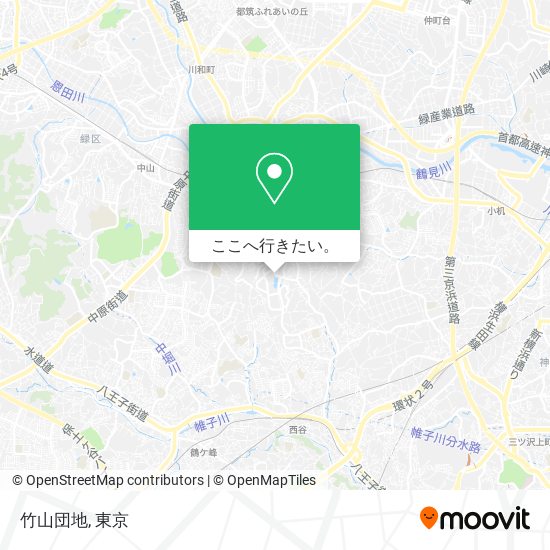 竹山団地地図