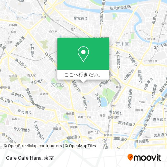 Cafe Cafe Hana地図