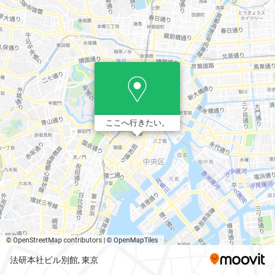 法研本社ビル別館地図