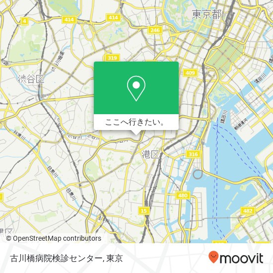 古川橋病院検診センター地図