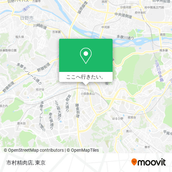 市村精肉店地図