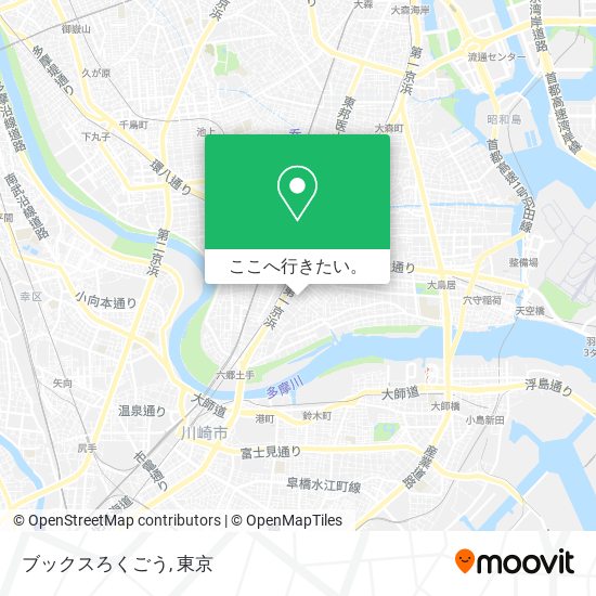 ブックスろくごう地図