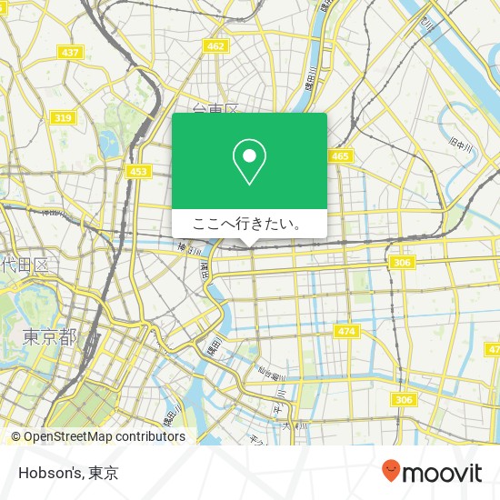 Hobson's地図