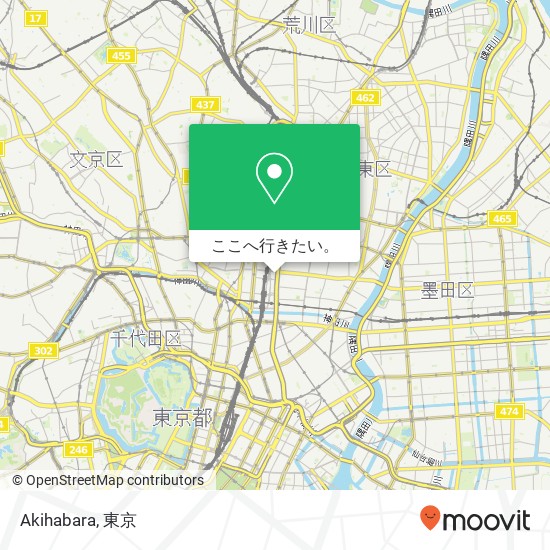 Akihabara地図
