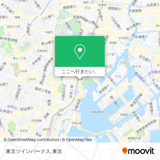 東京ツインパークス地図