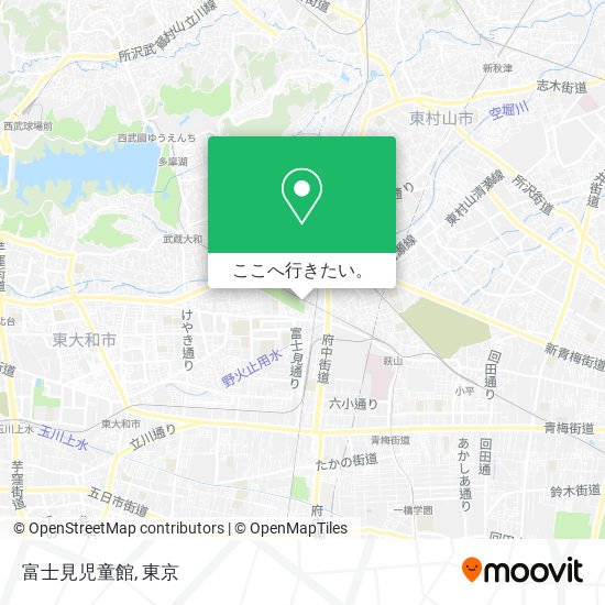 富士見児童館地図