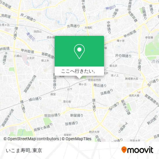 いこま寿司地図