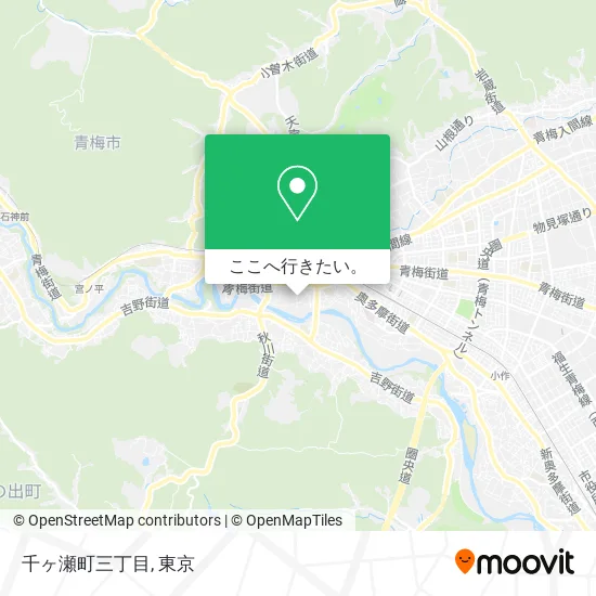 千ヶ瀬町三丁目地図