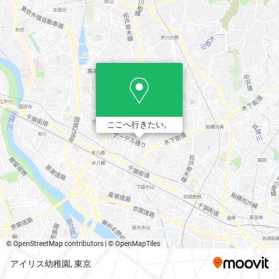 アイリス幼稚園地図