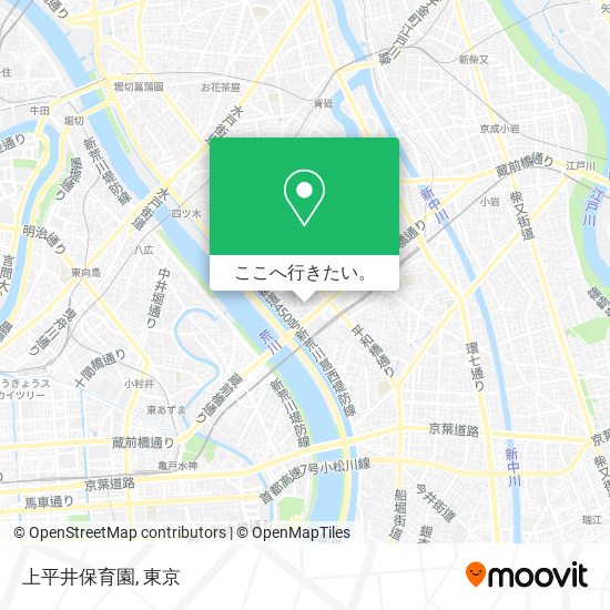 上平井保育園地図