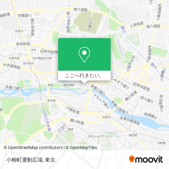 小柳町運動広場地図