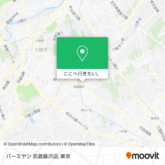 バーミヤン 武蔵藤沢店地図