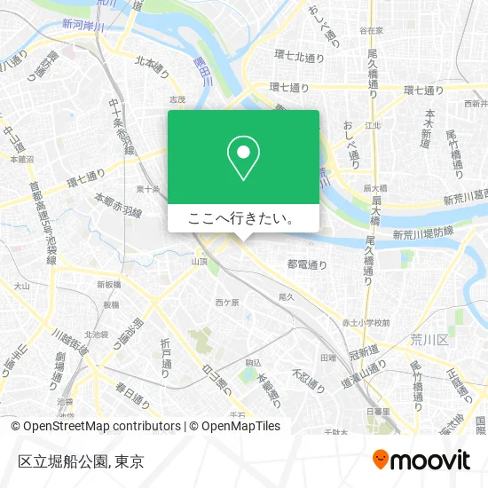 区立堀船公園地図