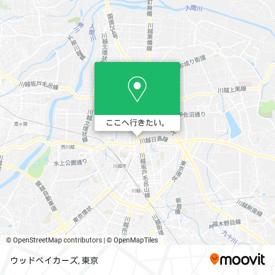 ウッドベイカーズ地図