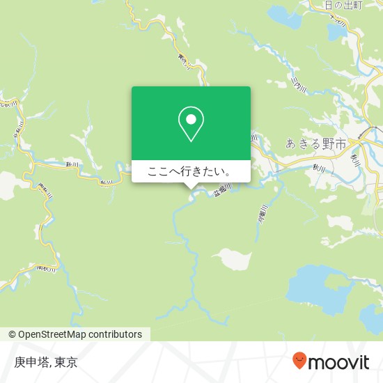 庚申塔地図