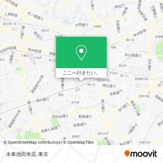 水車池田米店地図