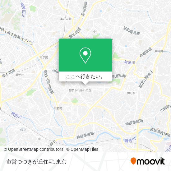 市営つづきが丘住宅地図