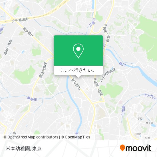 米本幼稚園地図