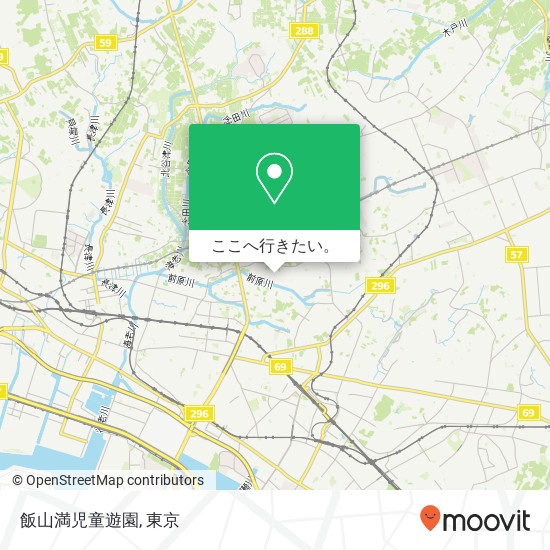 飯山満児童遊園地図
