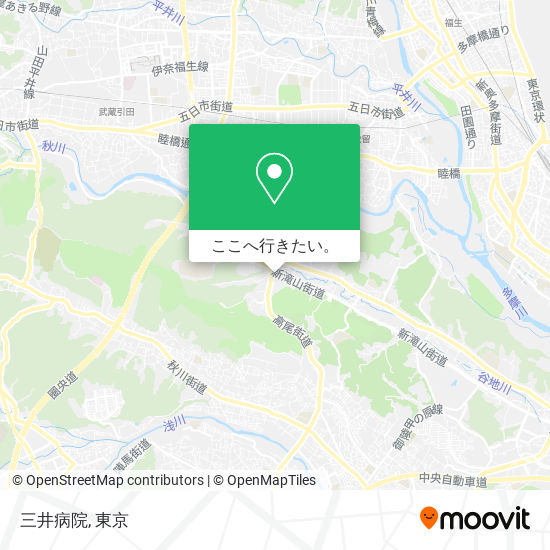 三井病院地図