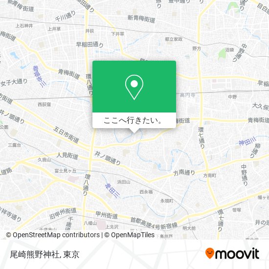 尾崎熊野神社地図