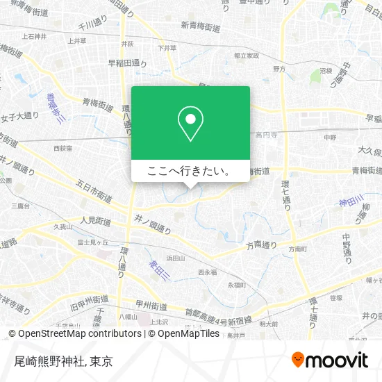尾崎熊野神社地図