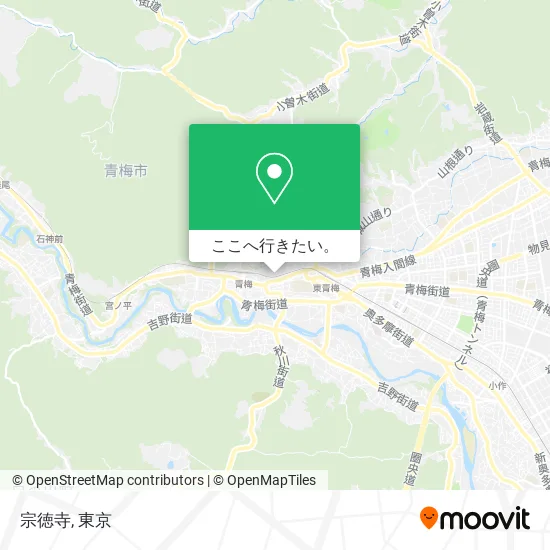 宗徳寺地図