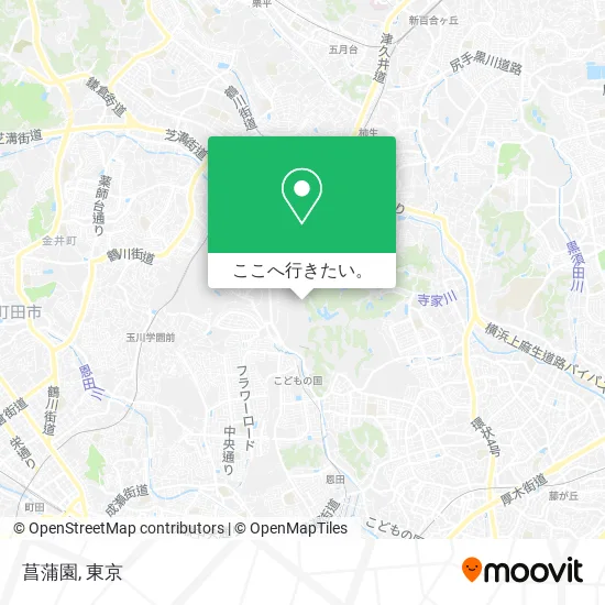 菖蒲園地図