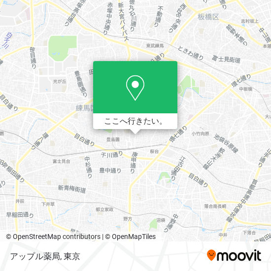 アップル薬局地図