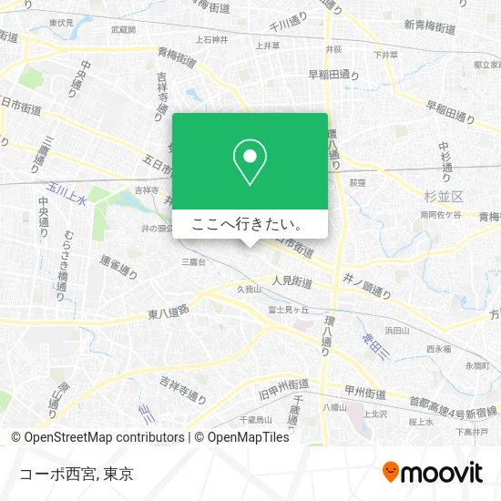 コーポ西宮地図