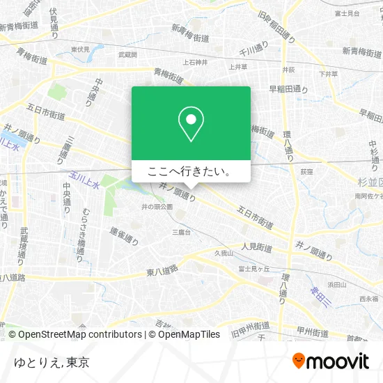 ゆとりえ地図
