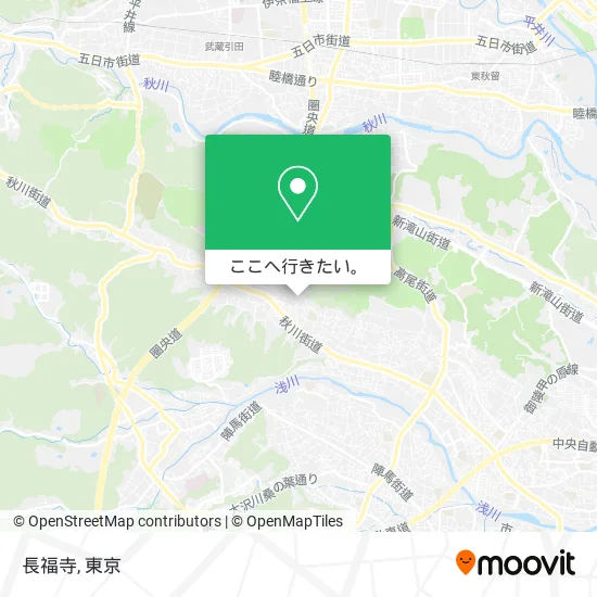 長福寺地図