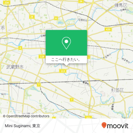 Mini Suginami地図