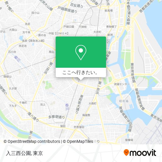 入三西公園地図