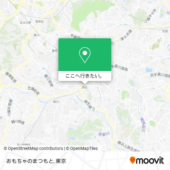 おもちゃのまつもと地図