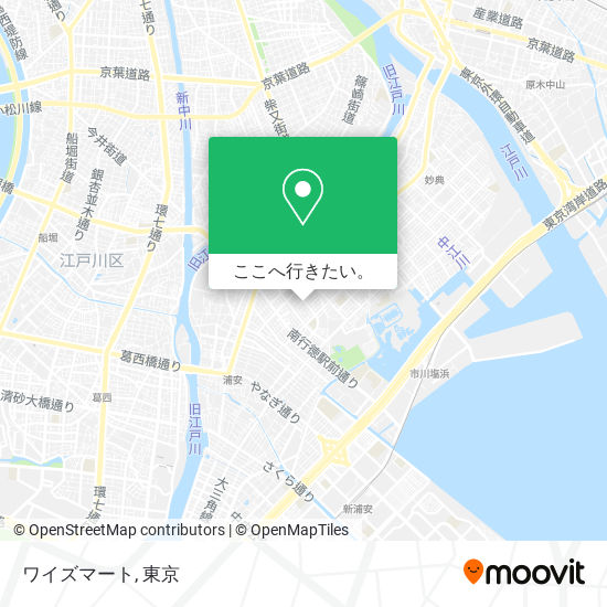 ワイズマート地図