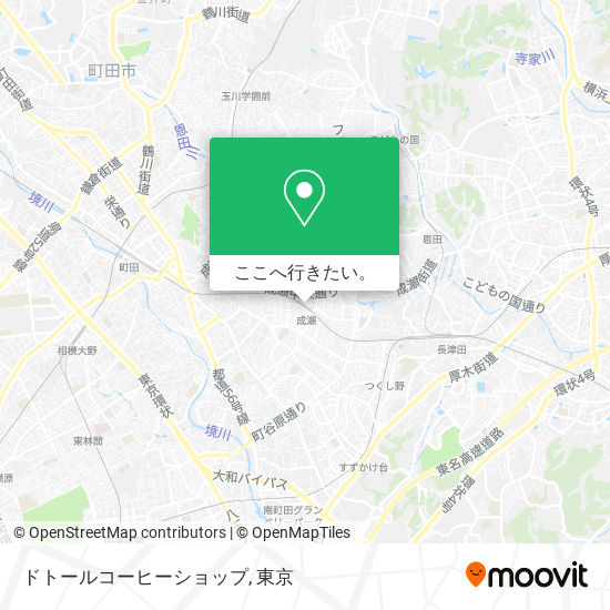 ドトールコーヒーショップ地図