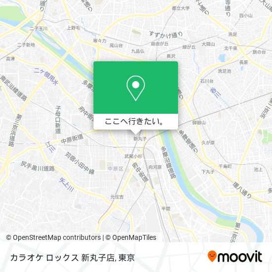 カラオケ ロックス 新丸子店地図
