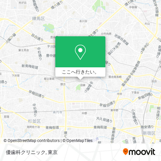 優歯科クリニック地図