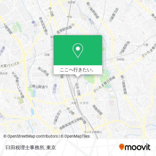臼田税理士事務所地図