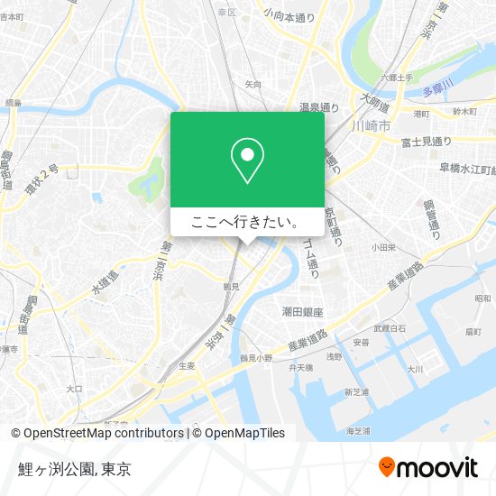 鯉ヶ渕公園地図