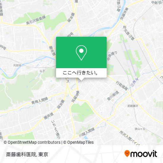 斎藤歯科医院地図