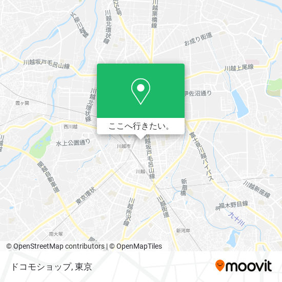 ドコモショップ地図