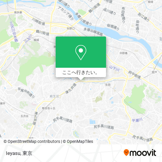 Ieyasu地図